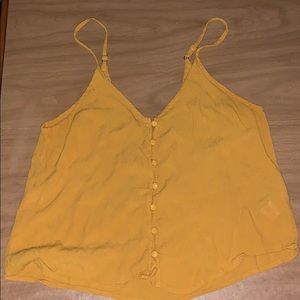 Loose yellow blouse!